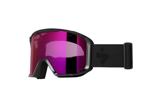 Goggles - Sweet Protection Durden MTB Goggle Gloss Graphite/All Black - RIG Topaz