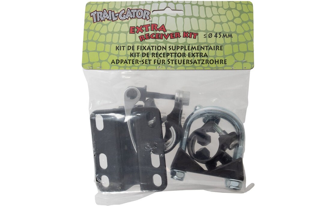 Trailgator Adapter-Set f&uuml;r Steuersatzrohr bis &Oslash; 45 mm