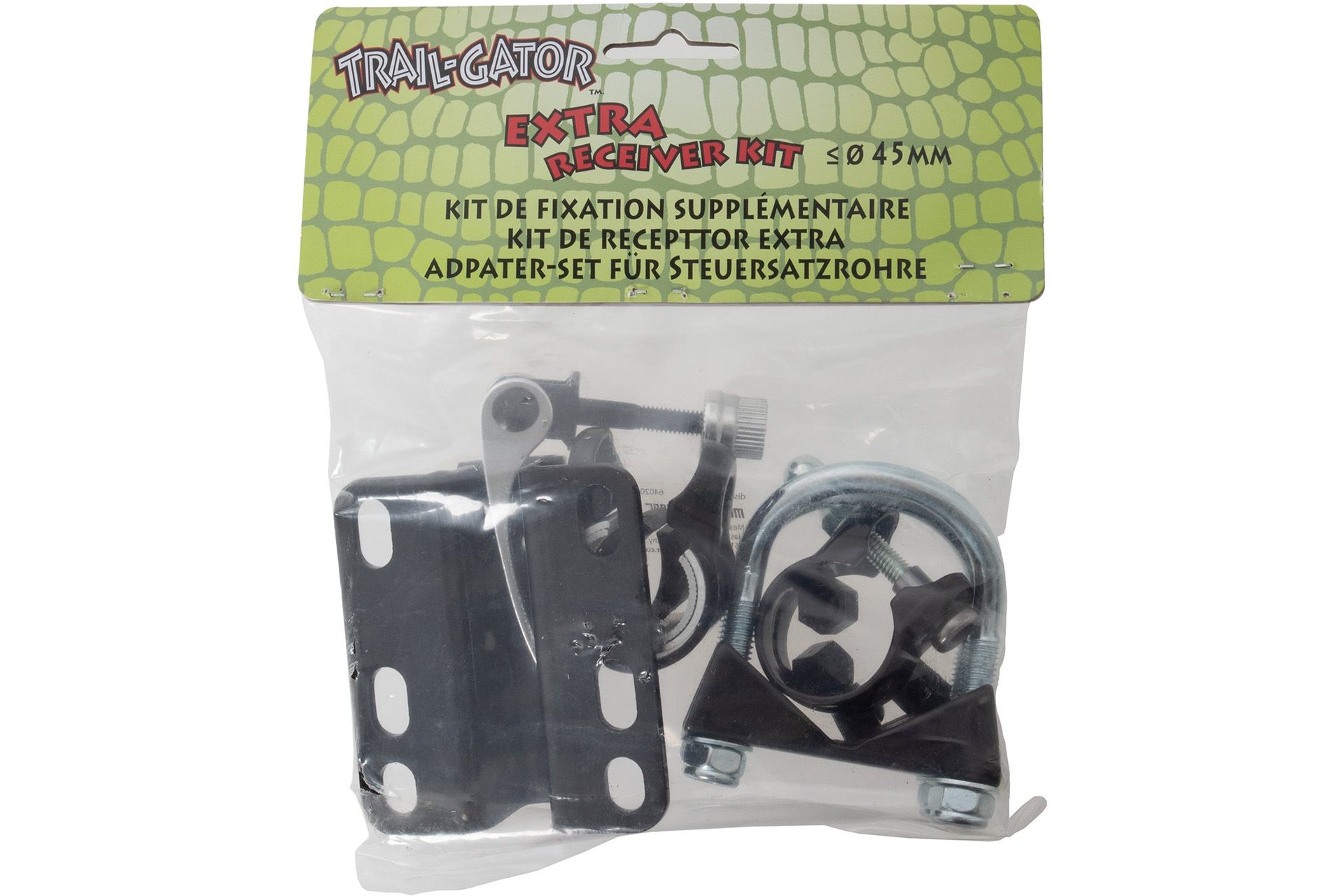 Trailgator Adapter-Set f&uuml;r Steuersatzrohr bis &Oslash; 45 mm