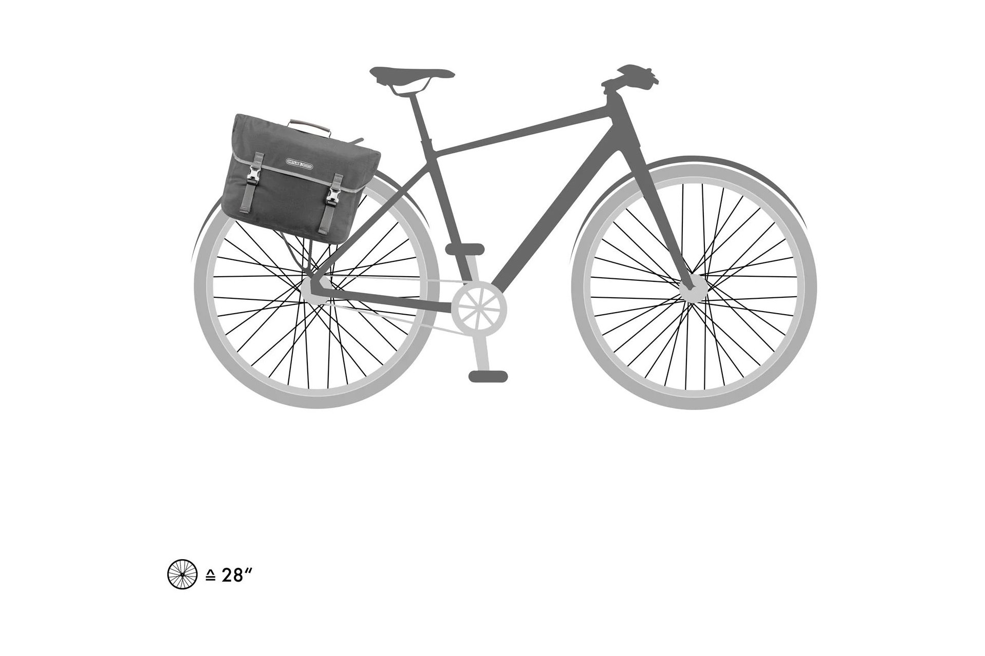 Ortlieb Commuter-Bag Urban QL3.1 - Einzeltasche