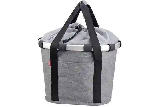 Lenkerkörbe - Reisenthel Bikebasket Twist Silver Lenkerkorb
