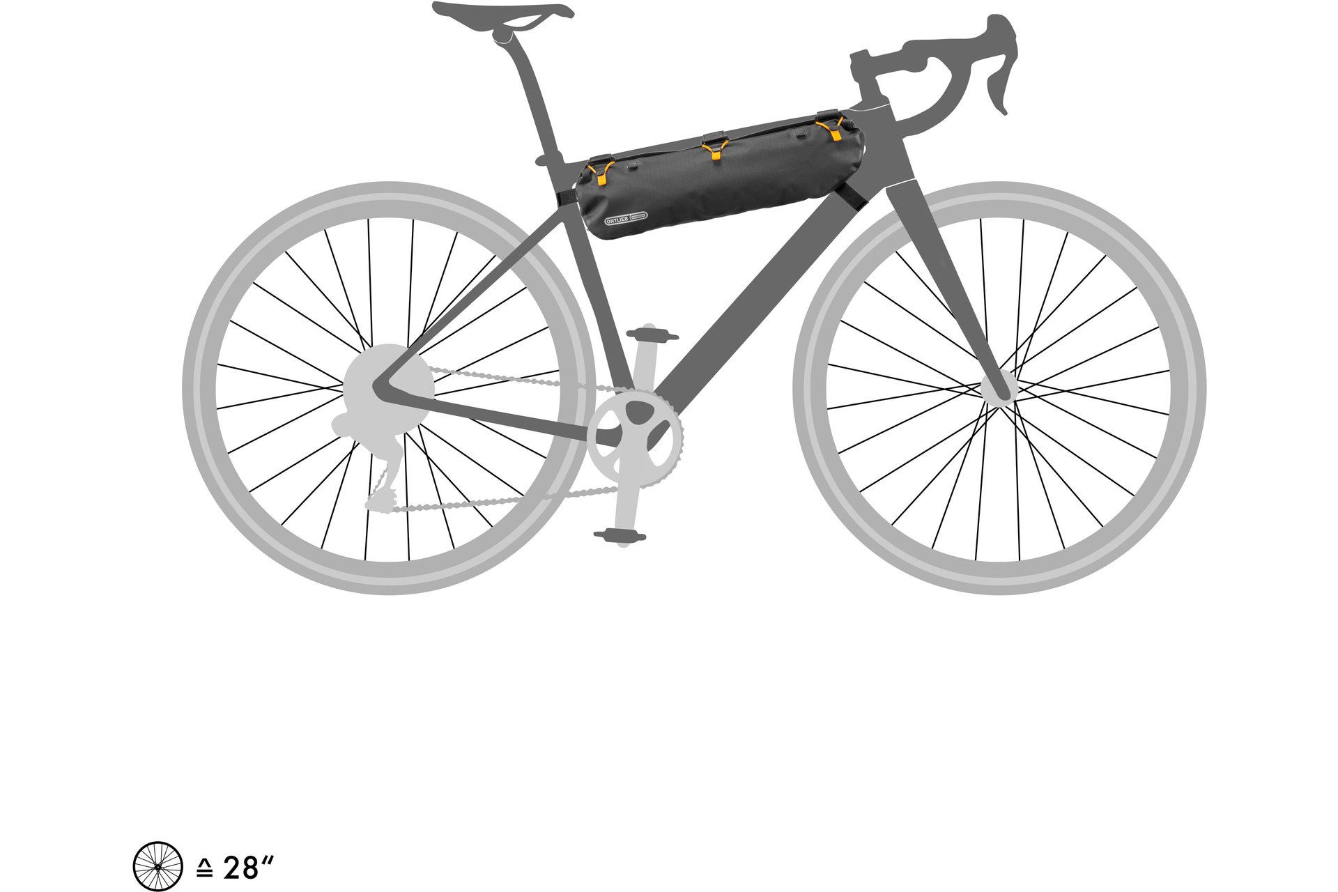 Ortlieb Frame-Pack RC Toptube Rahmentasche 4L