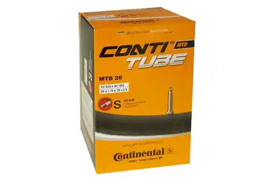Butylkautschuk - Fahrradschläuche - Continental MTB 26 SV Schlauch - 42 mm