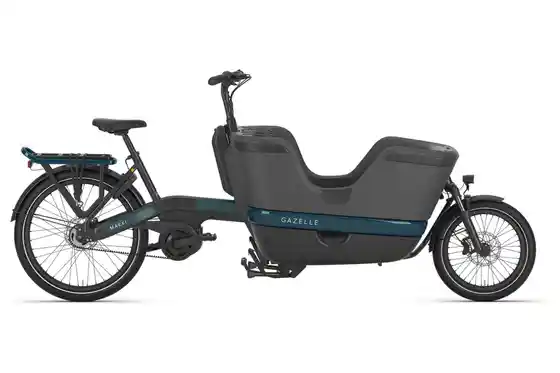 Aluminium - Lastenfahrräder - Gazelle Makki Urban - 545 Wh - 20 Zoll - Tiefeinsteiger - 2026