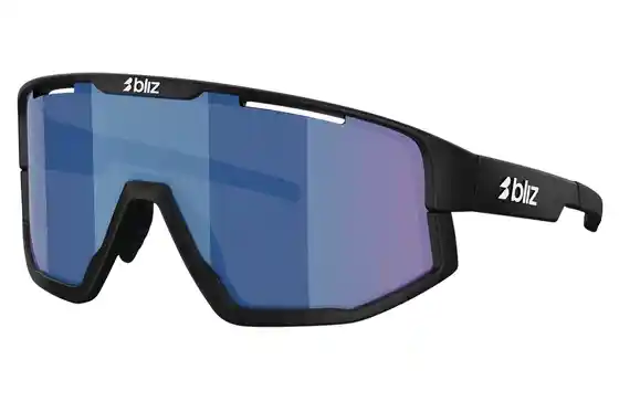 XXL Sale % - Bliz Fusion Matt Black - Smoke w Blue multi