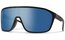 Smith Boomtown Matte Black - ChromaPop Polarized Blue Mirror