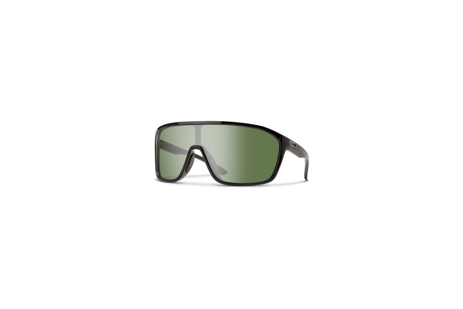 Smith Boomtown Black - ChromaPop Polarized Grey Green