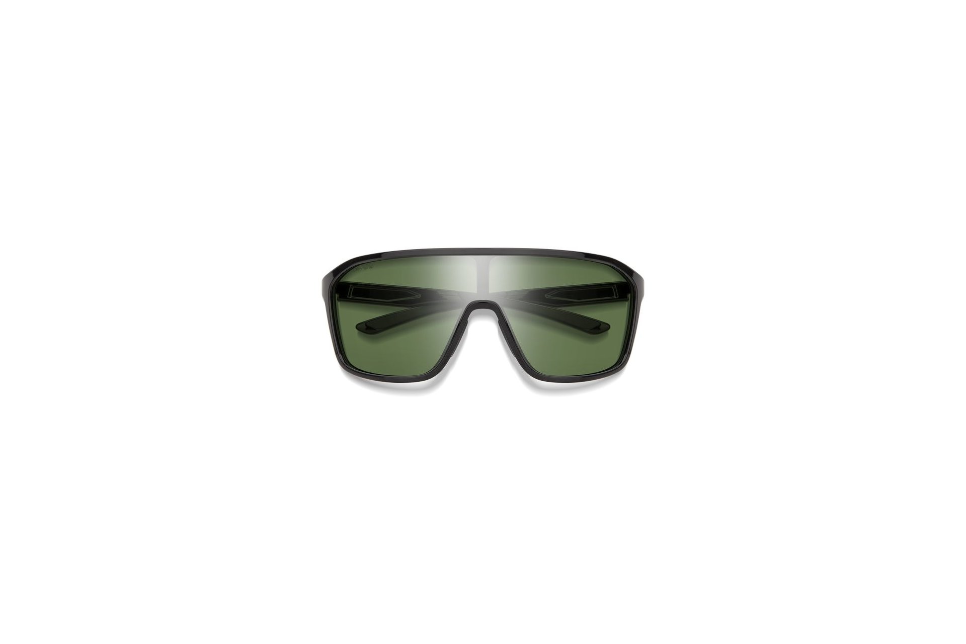 Smith Boomtown Black - ChromaPop Polarized Grey Green