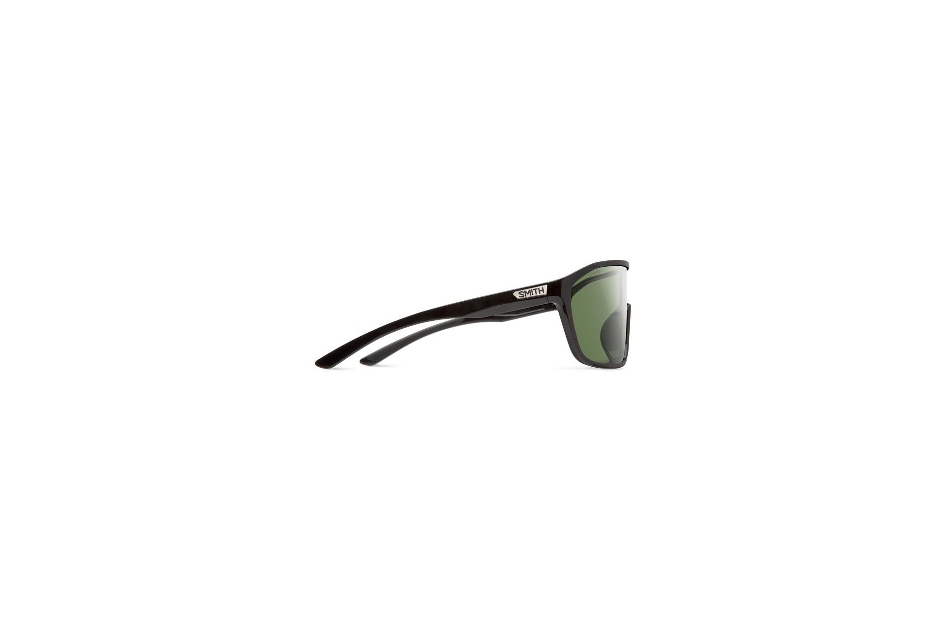 Smith Boomtown Black - ChromaPop Polarized Grey Green