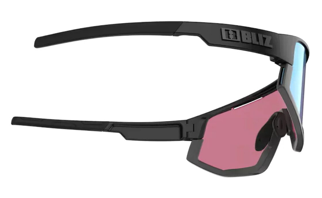 Bliz P001 Matt Black -Nordic Light Begonia - Violet w Blue Multi