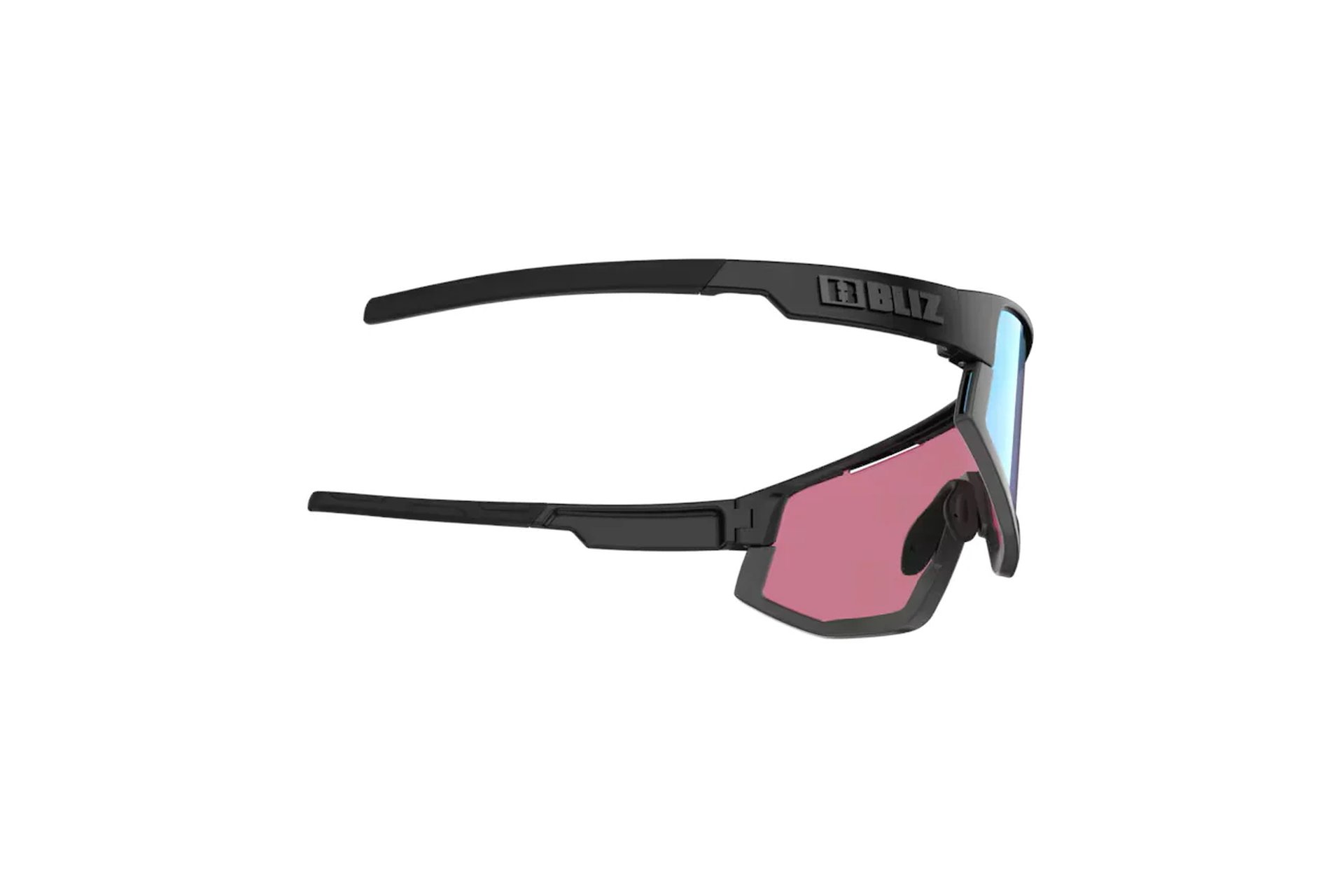 Bliz P001 Matt Black -Nordic Light Begonia - Violet w Blue Multi