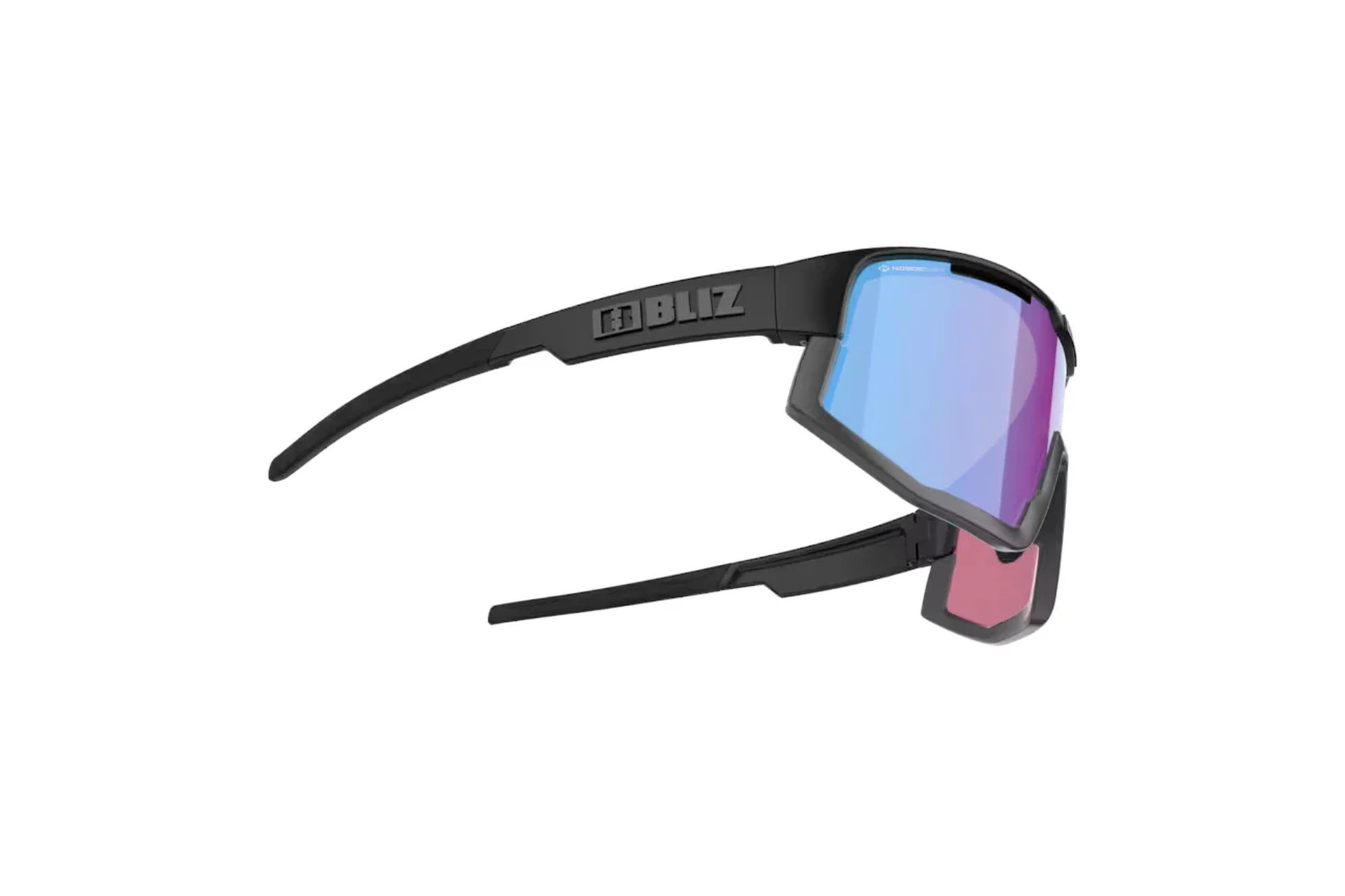 Bliz P001 Matt Black -Nordic Light Begonia - Violet w Blue Multi