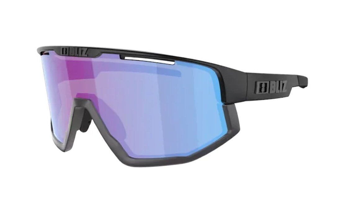 Bliz P001 Matt Black -Nordic Light Begonia - Violet w Blue Multi