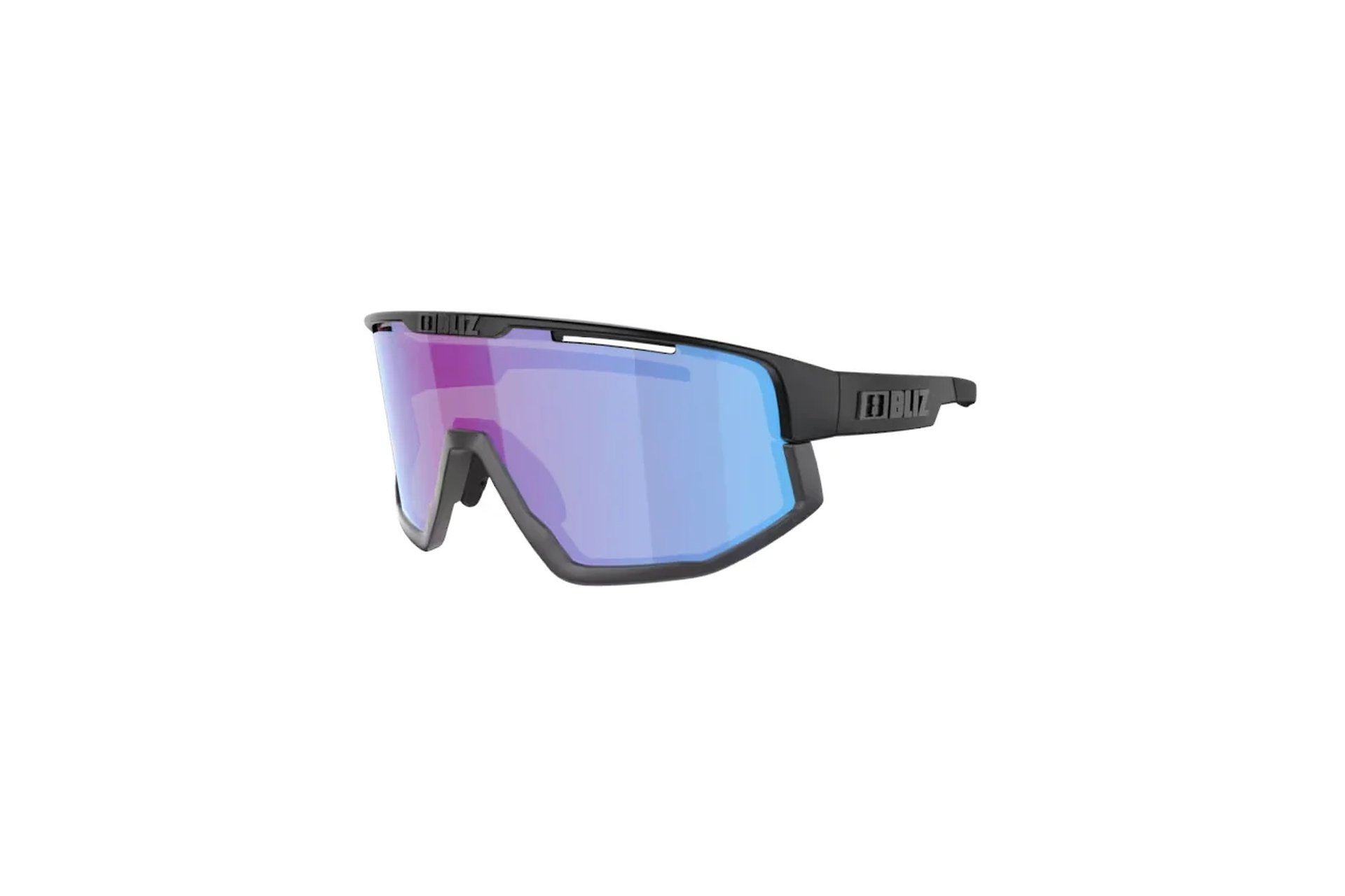 Bliz P001 Matt Black -Nordic Light Begonia - Violet w Blue Multi