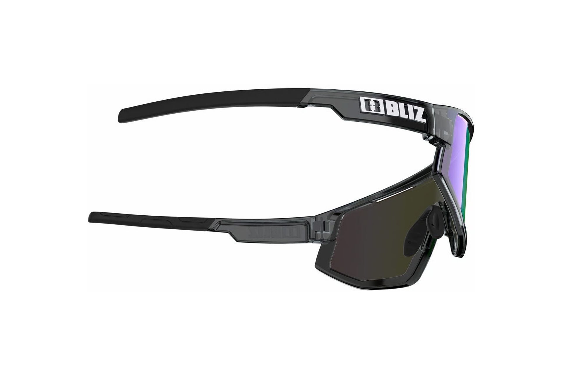 Bliz Fusion Crystal Black - Brown w Green Multi