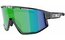 Bliz Fusion Crystal Black - Brown w Green Multi