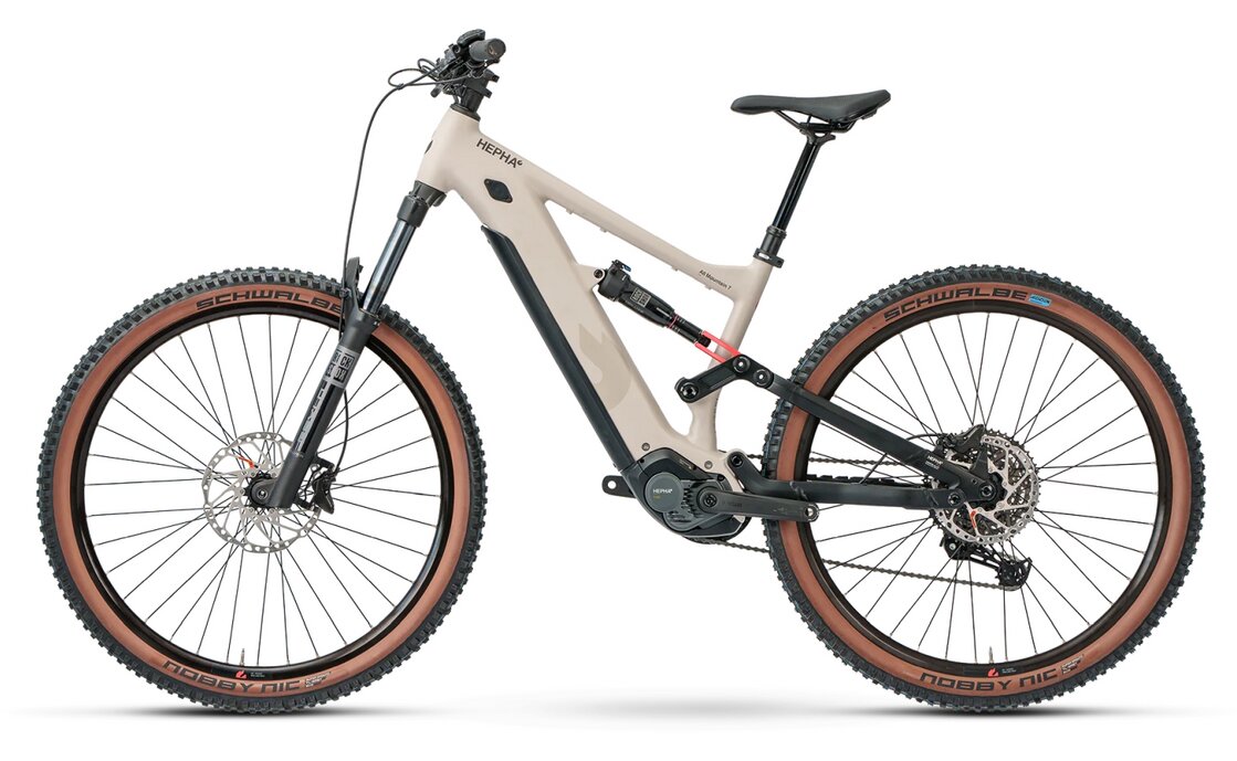 Hepha All Mountain 7 Alloy Performance - 800 Wh - 29 Zoll - Fully