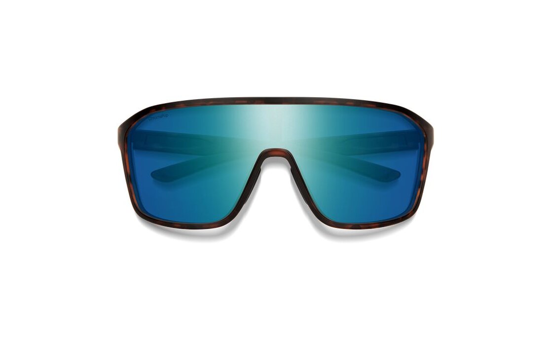 Smith Boomtown Matte Tortoise - ChromaPop Polarized Opal Mirror