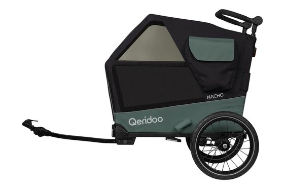 Hundeanhänger - Qeridoo Nacho M Green