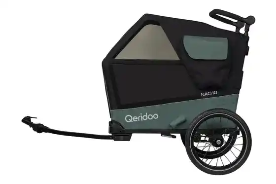 Qeridoo - Fahrradanhänger - Qeridoo Nacho M Green