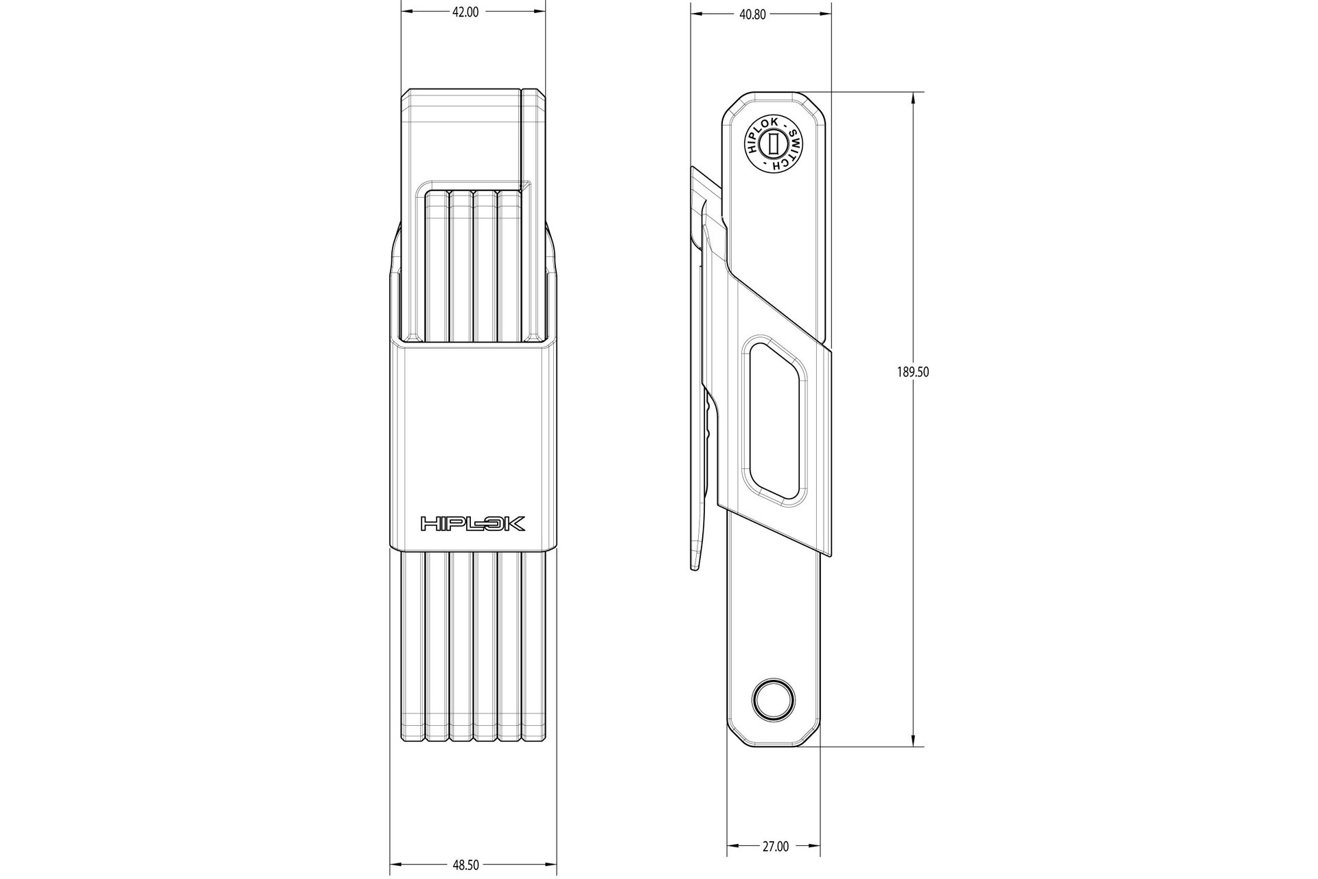 HIPLOK Switch Faltschloss