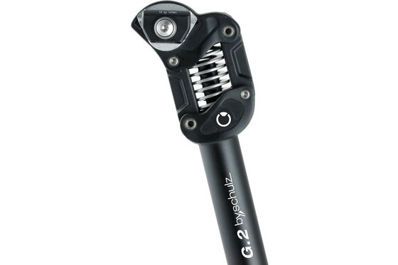 Sattelstützen gefedert - BYSCHULZ Federsattelstütze G.2 - 31,6 x 450mm