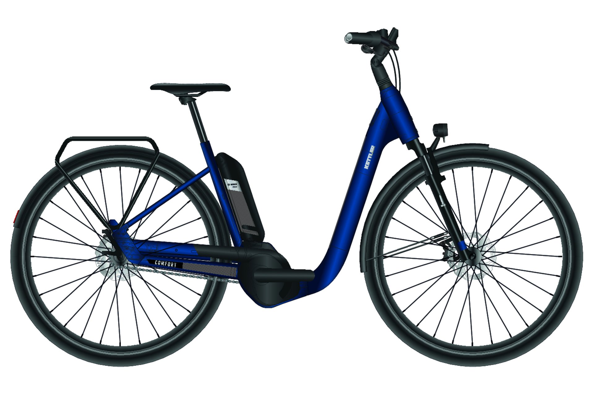 Kettler E-Comfort P5 RT - 545 Wh - 28 Zoll - Tiefeinsteiger - 2025