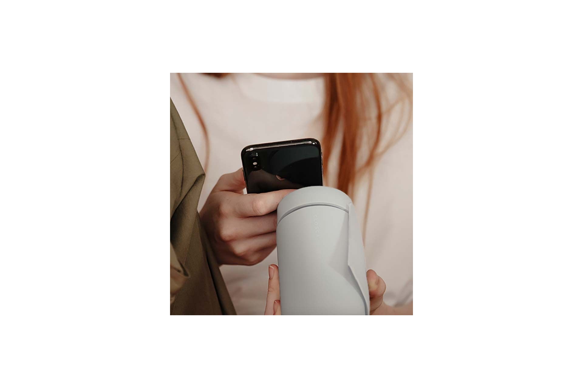 Closca Kappe für Nude Trinkflasche White