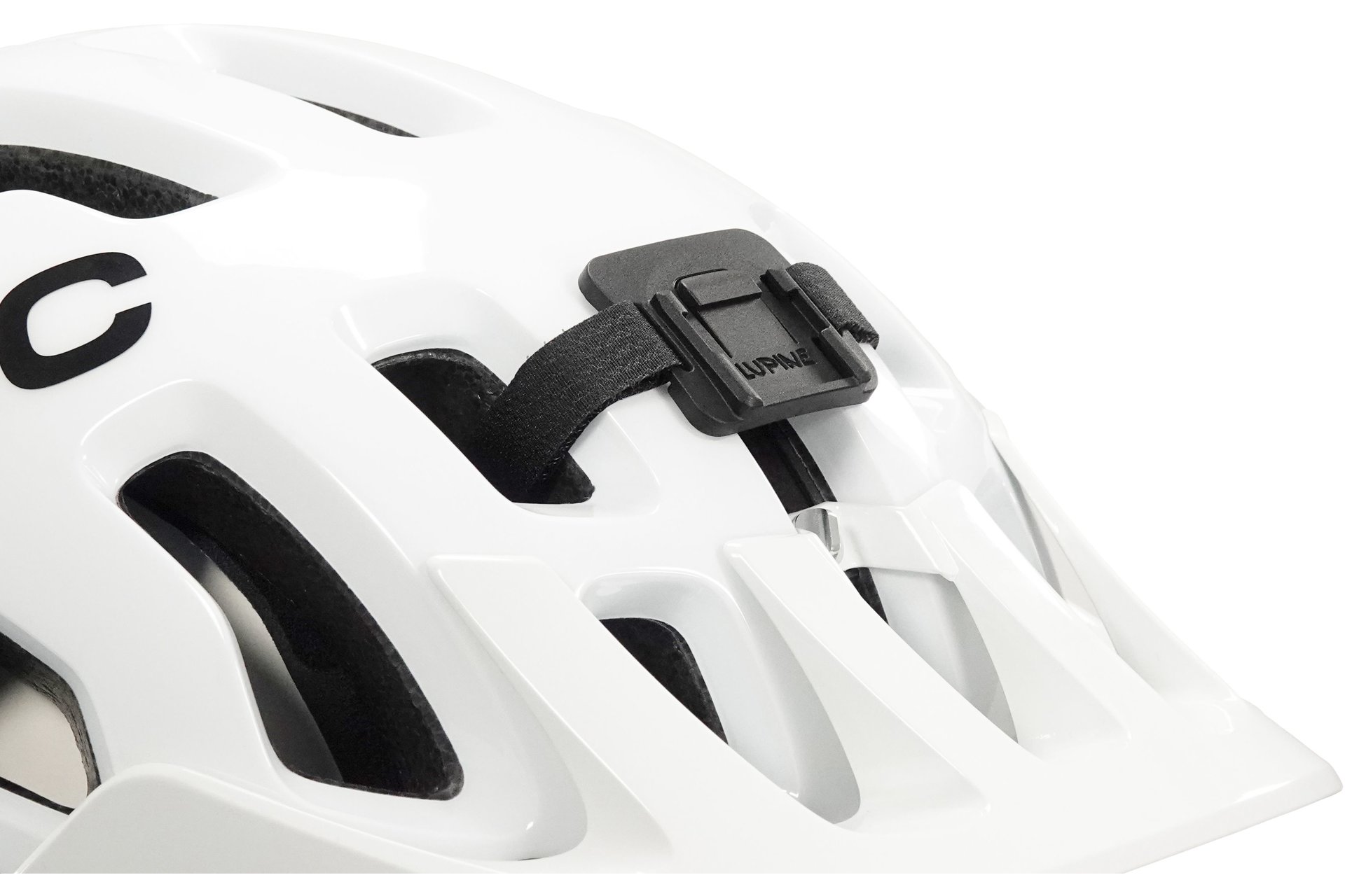 Fixation Casque Lupine Frontclick - Pour Lampes Piko Et Blika - Noir