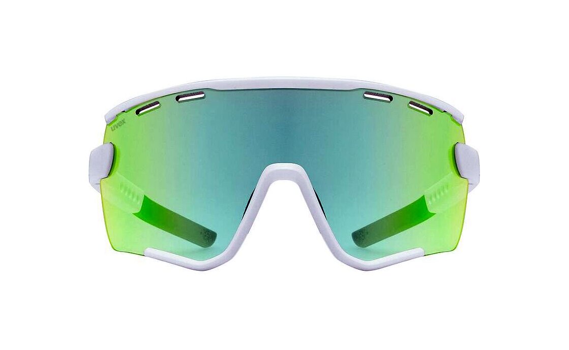 Uvex Sportstyle 236 Set White Matt / Mirror Green