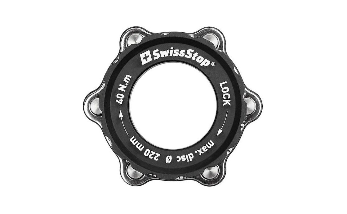 SWISSSTOP Adapter Centerlock auf 6-Loch