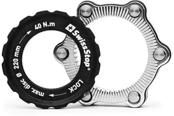 Bremsscheiben Zubehör - SWISSSTOP Adapter Centerlock auf 6-Loch