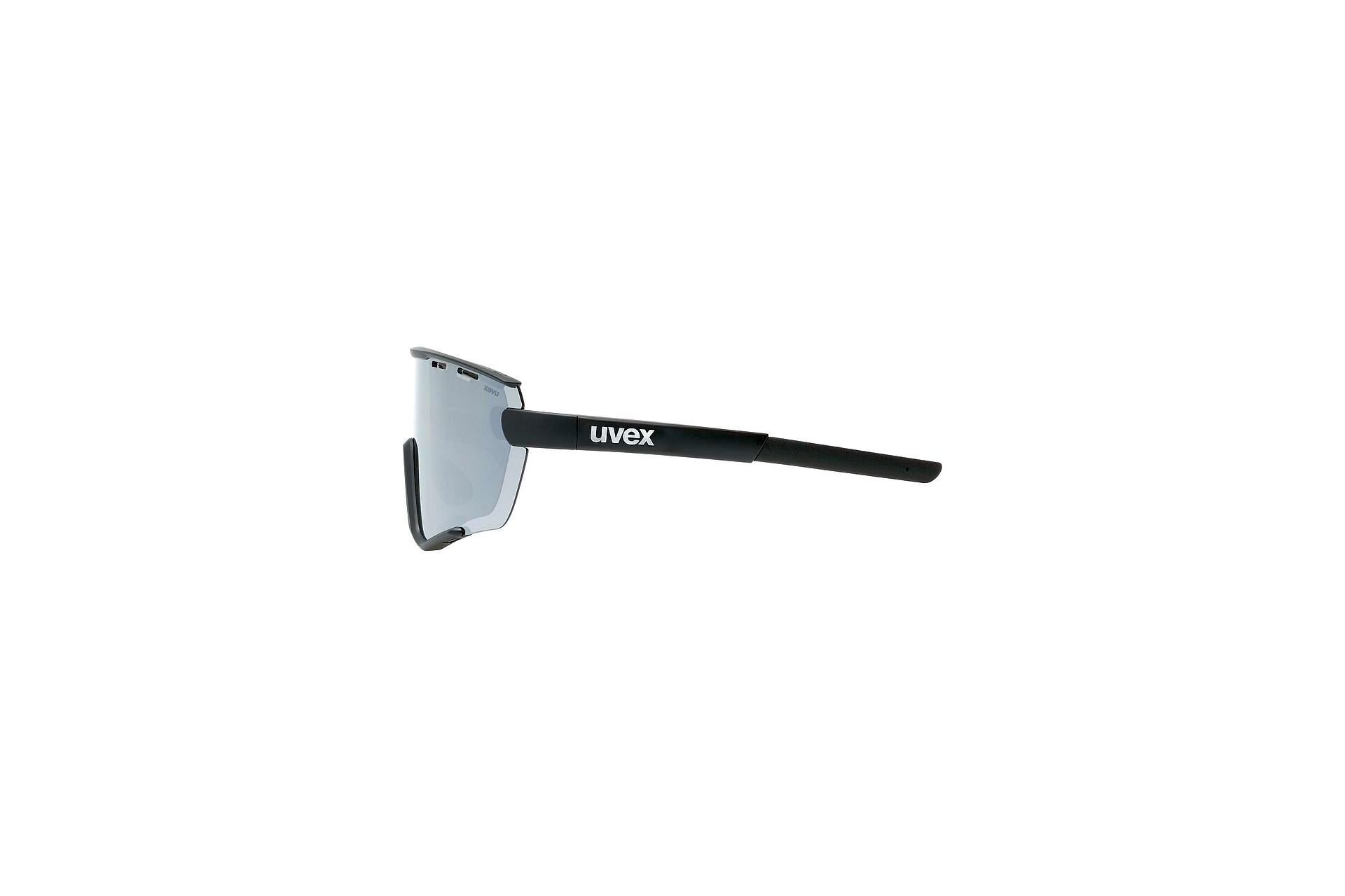 Uvex Sportstyle 236 Set Black Matt / Mirror Silver