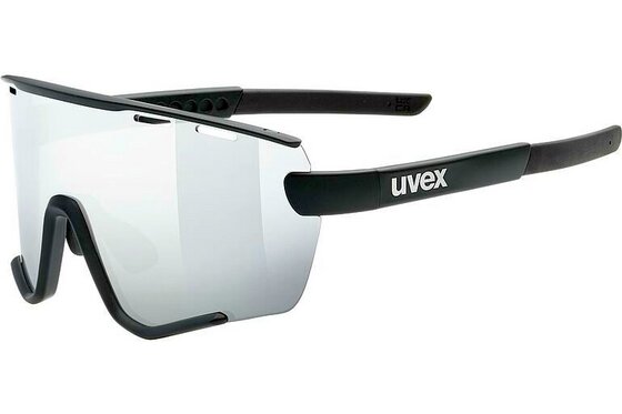 Uvex - Sport-Sonnenbrillen - Uvex Sportstyle 236 Set Black Matt / Mirror Silver