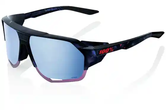 100 Percent - Fahrradbrillen - 100 Percent Norvik Black Holographic / HiPER Mirror Lens