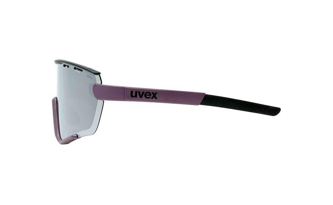 Uvex Sportstyle 236 S Set Plum Black Matt / Mirror Silver