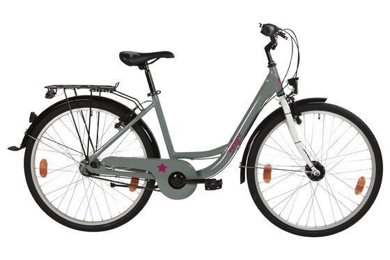 Jugendfahrräder - Bellini Resi 7 - 26 Zoll - Tiefeinsteiger