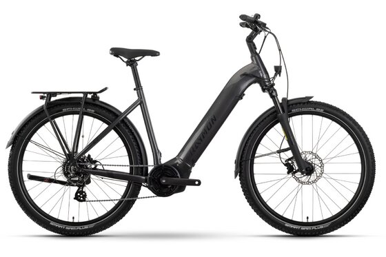 mit Beleuchtung - Fahrräder - Raymon Tourray Select - 630 Wh - 27,5 Zoll - Tiefeinsteiger - 2025