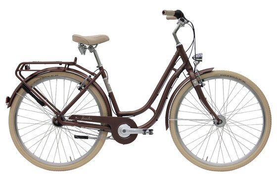 Nabe ohne Rücktritt - Nabe mit Rücktritt - Citybike - Hercules Viverty R7 - 28 Zoll - Doppelrohr - 2023