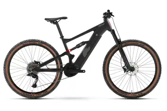 Schwarz - E-Bike-Pedelec - Hepha All Mountain 7 Alloy Limited - 710 Wh - 29 Zoll - Fully