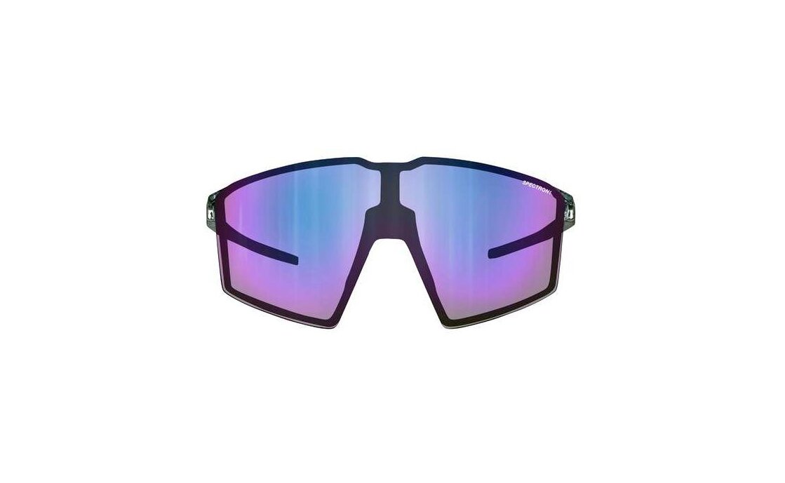 Julbo Edge Grau/Iris Blau - Blau Flash + AF