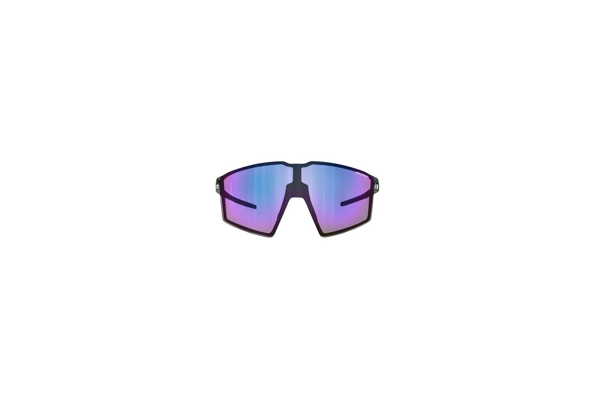 Julbo Edge Grau/Iris Blau - Blau Flash + AF