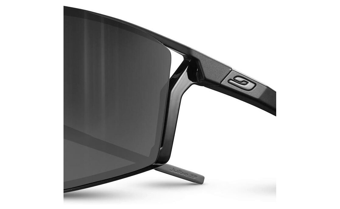 Julbo Edge Grau/Iris Blau - Blau Flash + AF