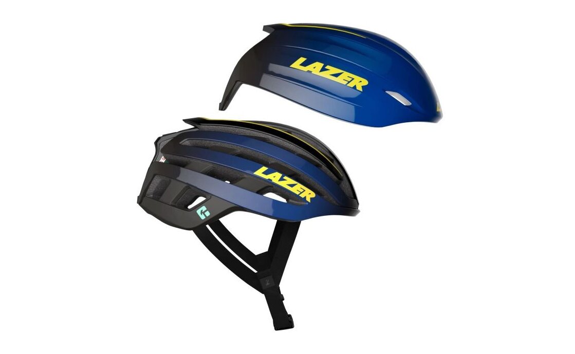 Lazer Z1 KinetiCore - Tour de France Edition inkl. Aeroshell