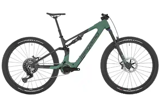 Schwarz - E-Bike-Pedelec - Megamo Reason AIR AL 09 - 800 Wh - 29 Zoll - Fully