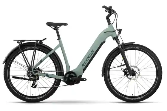E-Bike Trekking - Raymon Tourray Select - 630 Wh - 27,5 Zoll - Tiefeinsteiger