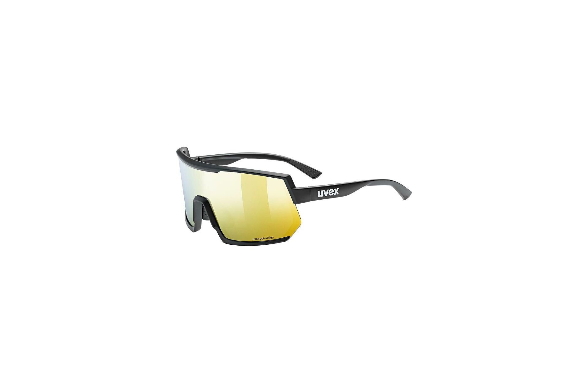 Uvex Sportstyle 235 P Black Matt / Mirror Yellow