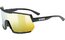 Uvex Sportstyle 235 P Black Matt / Mirror Yellow