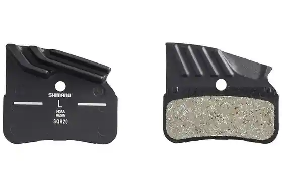Bremsbeläge für Scheibenbremsen - Shimano Scheibenbremsbeläge N03A Resin Kühlrippen