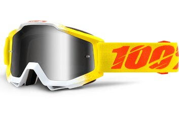 Goggles - 100 Percent Accuri Goggle Zest / Anti Fog Mirror Lens